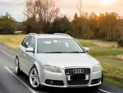2007 AUDI A4 AVANT 2.0 TDI S LINE CVT 5DR >>--NO VAT ON HAMMER--<<