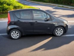 2010 VAUXHALL AGILA 1.2 DESIGN (BLACK, 5-DOOR HATCHBACK) >>--NO VAT ON HAMMER--<<