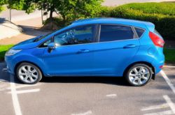 2009 FORD FIESTA ZETEC 1.4 TDCI BLUE HATCHBACK >>--NO VAT ON HAMMER--<<