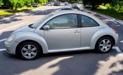 2007 VOLKSWAGEN BEETLE LUNA 102PS 1.6 SILVER >>--NO VAT ON HAMMER--<<