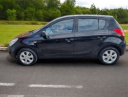 2011 HYUNDAI I20 COMFORT 1.4 CRDI – BLACK, 5 DOOR >>--NO VAT ON HAMMER--<<