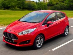 2014 FORD FIESTA ZETEC – 1.0L PETROL – MANUAL – 125K MILES >>--NO VAT ON HAMMER--<<