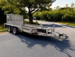 IFOR WILLIAMS GX126 TWIN AXLE PLANT TRAILER >>--NO VAT ON HAMMER--<<