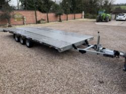 TA-NO SCORPION TRI-AXLE 18FT CAR TRANSPORT RECOVERY TRAILER