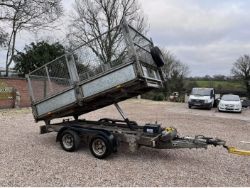 IFOR WILLIAMS TT105 TIPPING TRAILER >>--NO VAT ON HAMMER--<<