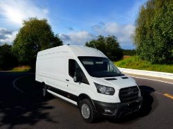 2021 FORD TRANSIT 350 LEADER TDCI 130BHP L4H3 LWB JUMBO >>--NO VAT ON HAMMER--<<