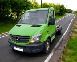 2017 MERCEDES-BENZ SPRINTER 314 CDI FRIDGE BOX CHASSIS CAB (EURO 6 ULEZ, ADBLUE)