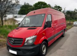 2013 (63 REG) MERCEDES-BENZ SPRINTER 313 CDI LWB HIGH ROOF PANEL VAN