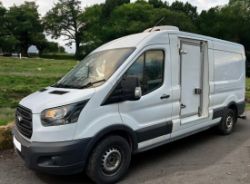 2019 (19 REG) FORD TRANSIT 2.0 TDCI LWB MEDIUM ROOF FRIDGE FREEZER