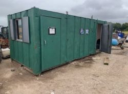 24FT X 9FT ANTI-VANDAL WELFARE CABIN WITH BUILT-IN GENERATOR