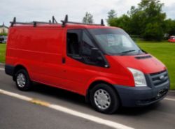 2013 FORD TRANSIT 100 T260 FWD 2300CC SWB DIESEL VAN >>--NO VAT ON HAMMER--<<