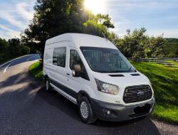2017 (17) FORD TRANSIT 350 130BHP TDCI LWB MESS UNIT – ULEZ FREE >>--NO VAT ON HAMMER--<<
