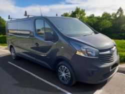 2015 VAUXHALL VIVARO 2900 1.6 CDTI 115PS LWB VAN – METALLIC BLACK >>--NO VAT ON HAMMER--<<