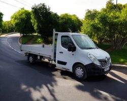 2019 RENAULT MASTER 35 LWB 13 FEET ALLOY DROPSIDE >>--NO VAT ON HAMMER--<<