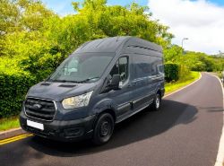 2021 FORD TRANSIT TREND T350 LWB HIGH ROOF L3H3 – 2.0 ECOBLUE 130BHP **(ONLY 42K MILEAGE)**