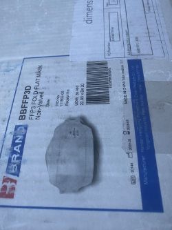 9600 X FFP3 FACE MASK MEDICAL PPE 05/25 DATED