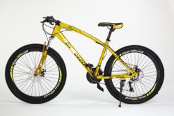 NEWSPEED 21 GEARS STUNNING GOLD COLOURED MOUNTAIN BIKE