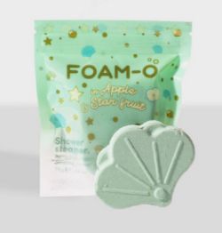 2,592 UNITS FOAM-O SHOWER STEAMER IN FRAGRANCE APPLE & STAR FRUIT (REFRESH)