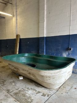 FIBREGLASS FISH POND * GOOD CONDITION