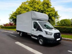 2023 FORD TRANSIT T350 LUTON LEADER – 2.0 ECOBLUE 130 BHP, TAIL LIFT **(ONLY 63K MILEAGE)**