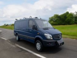 2016 MERCEDES-BENZ SPRINTER 4X4 316 CDI 160BHP MWB