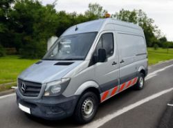 2014 MERCEDES-BENZ SPRINTER 313 CDI SWB HIGH ROOF WINTON PTO WORKSHOP VAN