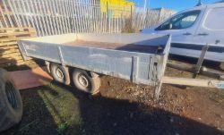 2022 TWIN WHEEL KAY TRAILER – ALLOY DROP SIDE