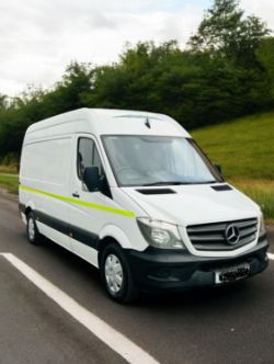 2017 MERCEDES-BENZ SPRINTER 313 CDI MEDIUM-WHEELBASE PANEL VAN >>--NO VAT ON HAMMER--<<