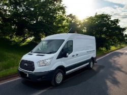 2018 (18) FORD TRANSIT TREND 350 TDCI 130BHP RWD L3H3 LWB >>--NO VAT ON HAMMER--<<