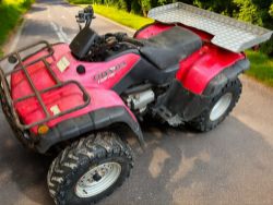 HONDA TRX350 FOURTRAX 4X4 ATV FARM QUAD BIKE >>--NO VAT ON HAMMER--<<