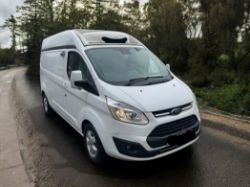 2017-66 REG FORD TRANSIT CUSTOM FRIDGE 290 LIMITED TDCI 130 BHP