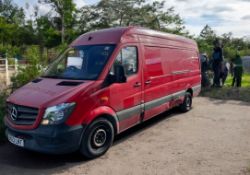 2013 MERCEDES-BENZ SPRINTER 313 CDI LWB HIROOF PANEL VAN