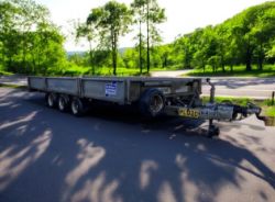 IFOR WILLIAMS TILTBED TRAILER TB5021 - 16FT TRI-AXLE