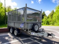 IFOR WILLIAMS 8X5FT FLATBED TRAILER