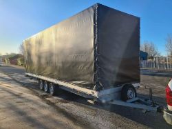 2022 AMS CURTAIN SIDER BOX TRAILER – 27FT LONG