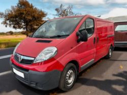 2013 VAUXHALL VIVARO 2.0 CDTI 90BHP