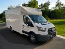 2021 FORD TRANSIT LUTON T350 ECOBLUE 130 BHP TDCI **(ONLY 78K MILEAGE)**