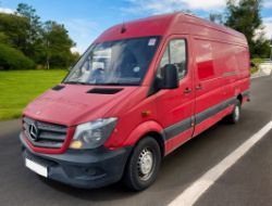 2013 MERCEDES-BENZ SPRINTER 310 CDI LWB HIGH ROOF PANEL VAN MANUAL