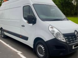 2017 RENAULT MASTER LWB L3 HIGH ROOF 35 TDCI – EURO 6 ULEZ COMPLIANT >>--NO VAT ON HAMMER--<<
