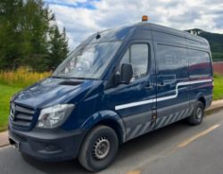 2016 (16) MERCEDES-BENZ SPRINTER 313 CDI MWB HIGH ROOF WORKSHOP VAN