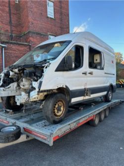 2018 (18) FORD TRANSIT T350 TDCI CREW VAN – SPARES OR REPAIRS