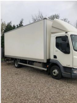 2021 DAF LF BOX BODY WITH TAIL LIFT – 20FT LONG, 8FT HIGH