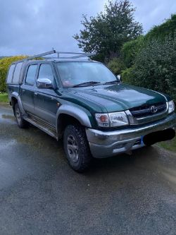 2005 TOYOTA HILUX 280 VX MWB DOUBLE CAB PICKUP TRUCK 4X4 >>--NO VAT ON HAMMER--<<