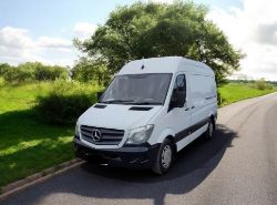2016 MERCEDES-BENZ SPRINTER 314CDI 140BHP MWB – ULEZ FREE >>--NO VAT ON HAMMER--<<