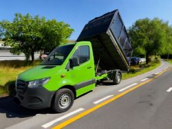 2019 MERCEDES-BENZ SPRINTER 314CDI TIPPER WITH HIGH CAGE SIDES