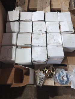 IDEAL STANDARD THERMOSTATIC SHOWER VALVE SET – 21 VALVES + 6 WALL ELBOWS – 27PCS TOTAL – NEW!