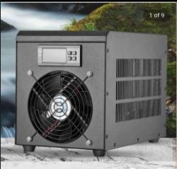 60L/160L AQUARIUM WATER CHILLER & HEATER – 10-40℃ THERMOSTAT, 5W PUMP – NEW & BOXED!