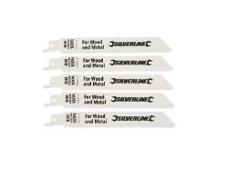 118 PACKS OF 5 SILVERLINE RECIP SAW BLADES FOR DEMOLITION
