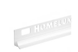 304 PIECES OF 9MM PVC INTERNAL CORNER COVE WHITE 2.5M