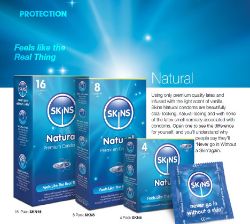 SKINS CONDOMS JOBLOT - RRP £130,000 - 14,484 PACKS (ACROSS VARIOUS PACK FORMATS) (ONLY 5% VAT)